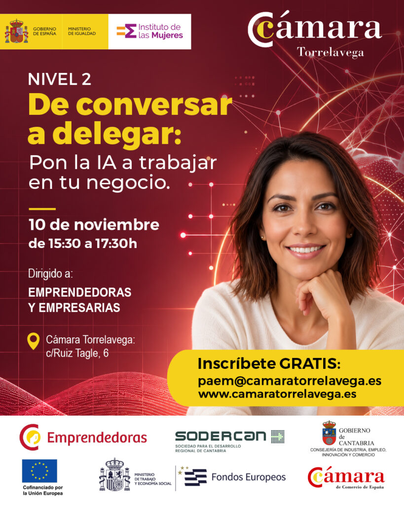 Cartel Taller 2: De conversar a delegar